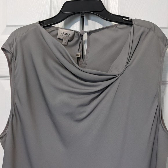 Armani Collezioni  Silk Sleeveless Blouse - Picture 6 of 10